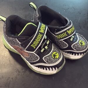 Kids Shoes - Black and Green